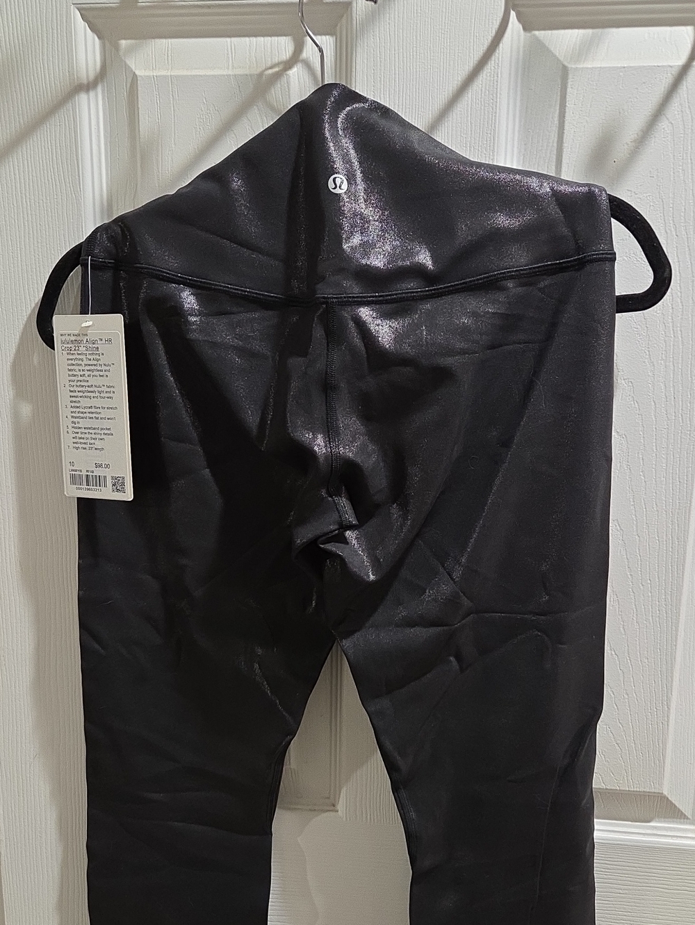 lululemon athletica Shiny Black High-Rise Leggings